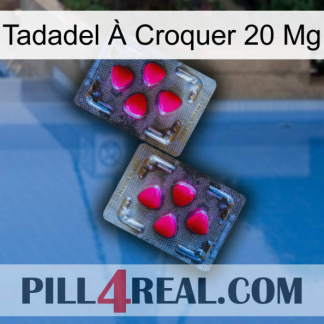 Tadadel À Croquer 20 Mg 15